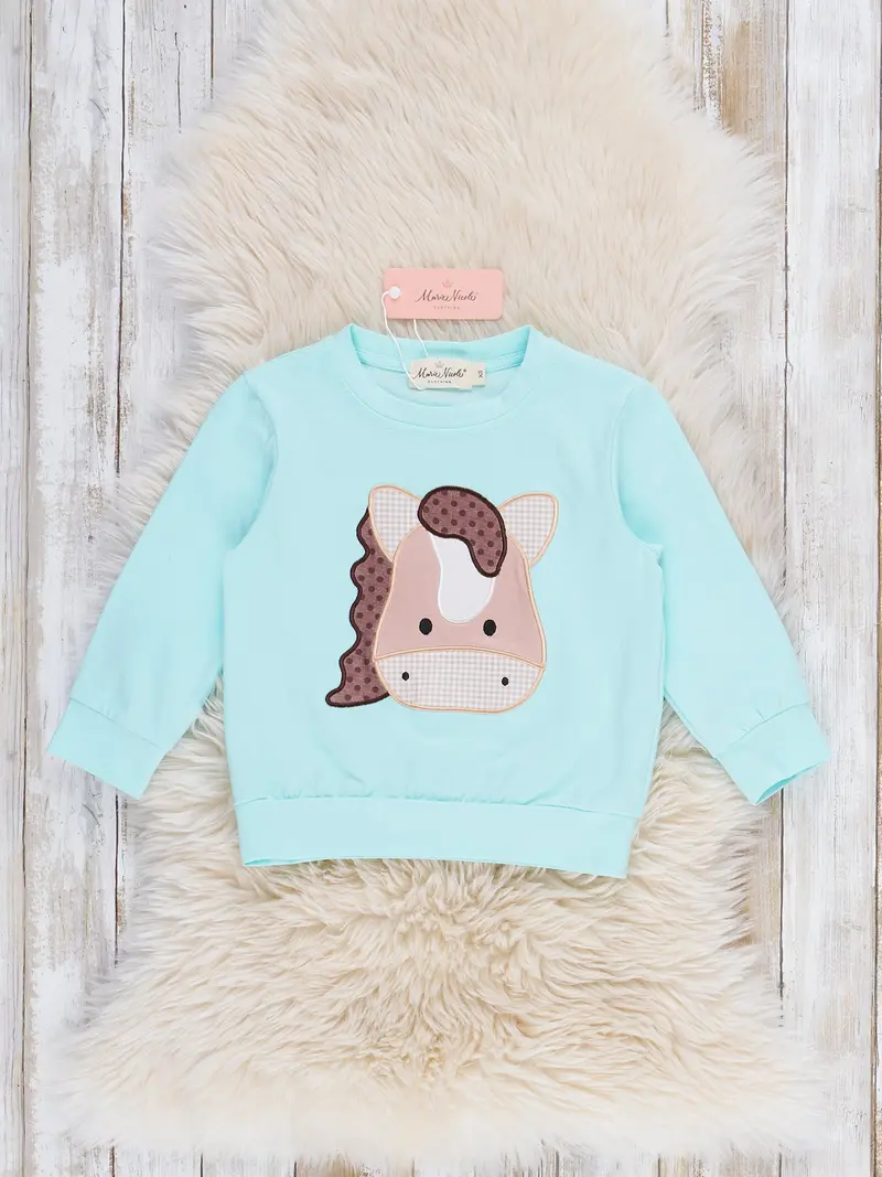 Palomino Dreams Embroidered Short-Sleeve Top 1