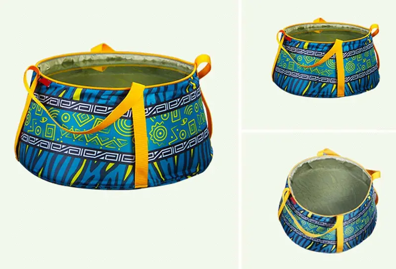 Portable 10L Collapsible Sink Bucket For Camping, Hiking, And Sports 1