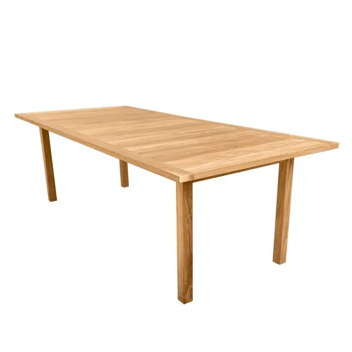 Premium Medium Rectangular Teak Dining Table Restoration 1