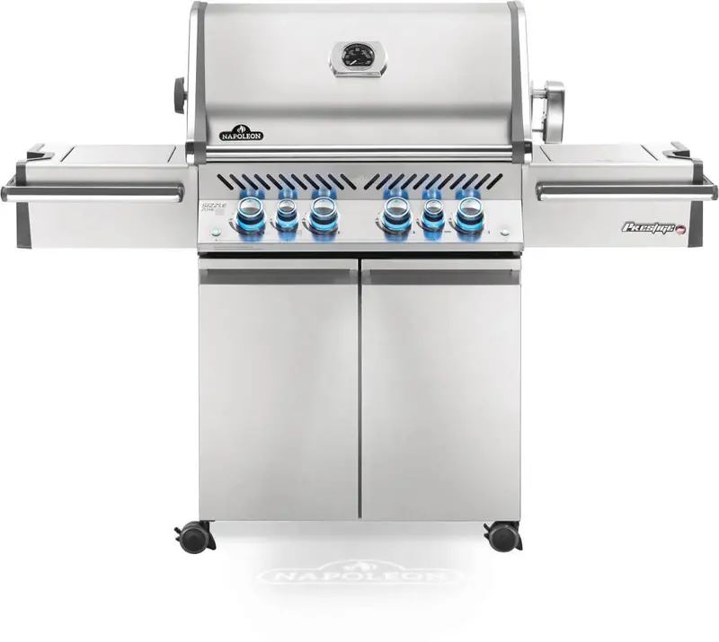 Prestige Pro™ 500 Rsib Gas Grill – Infrared Rear & Side Burners Included 1