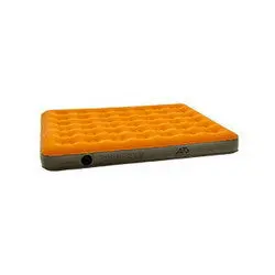 Rechargeable Queen Air Bed – Rust/Khaki Inflatable Mattress (60" X 80" X 8.5") 1