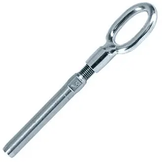Removable Stainless Steel Guardrail Eye (4Mm) With Swage Fitting 1
