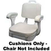 Replacement Cushion Set For Todd Hatteras Ladderback Seat – Contoured Foam & Vinyl Cover (Model 40-1050Rc) 1