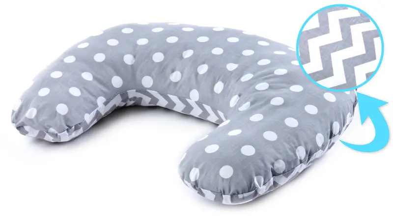 Sensillo Peas Grey Ergonomic Breastfeeding Pillow 1