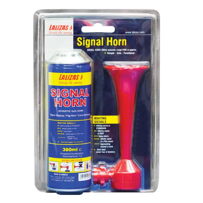 Signal Horn Pack – Ready-To-Use Audible Distress Kit With Refill Canisters 1