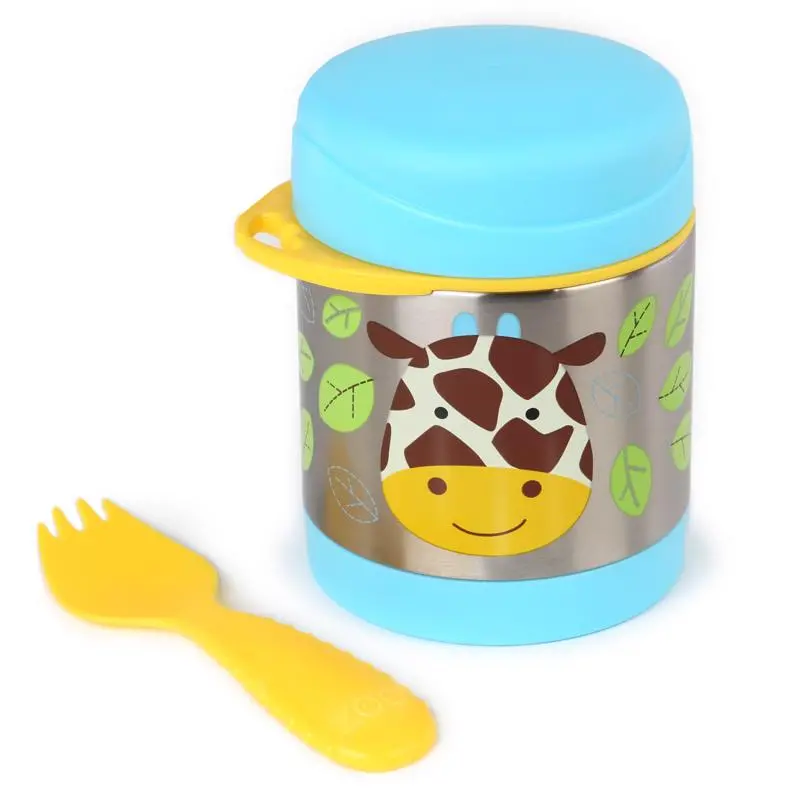 Skip Hop Zoo Giraffe Insulated Food Jar – 325 Ml, Thermal Retention 1