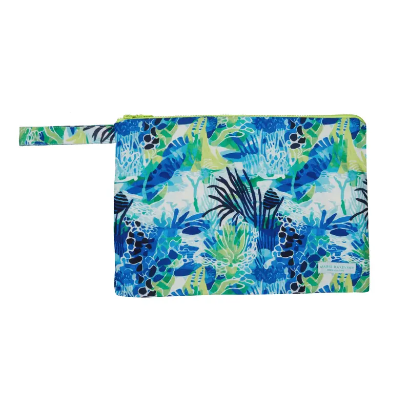 Small Aquatic Print Pouch 1