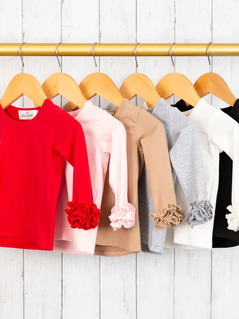 Soft Cotton Icing-Themed Top In Assorted Colors 1