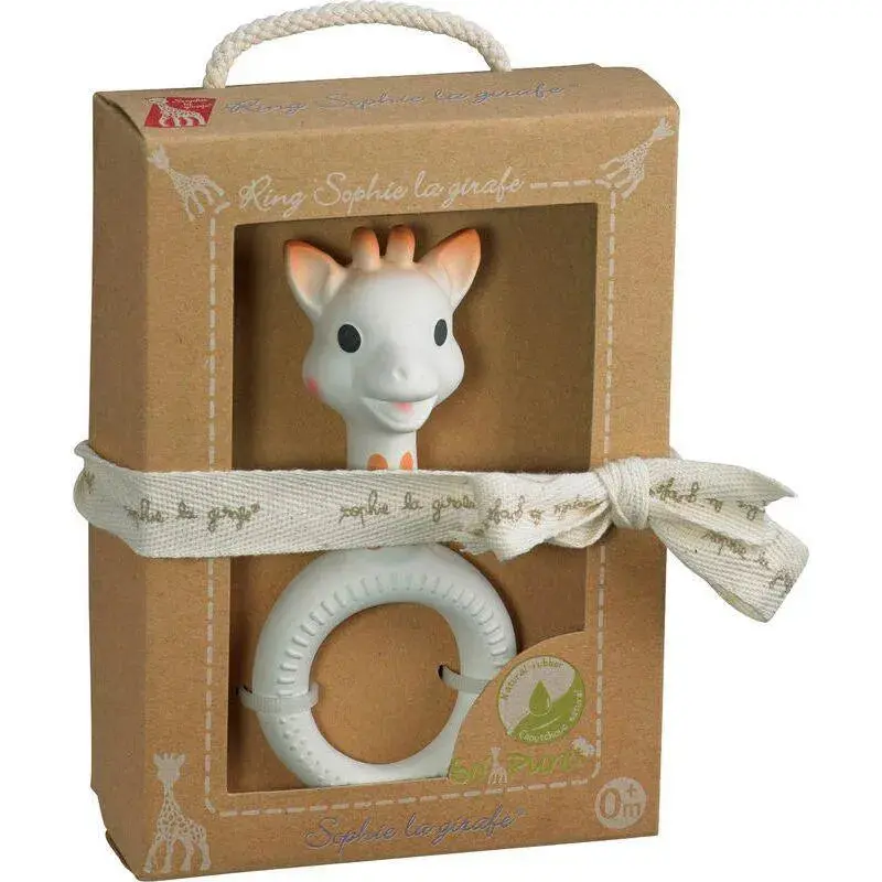 Sophie La Giraffe Classic Natural Rubber Teething Ring 1