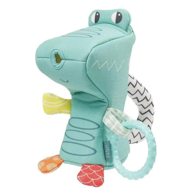 Splash & Play Bath Crocodile Toy With Squeaker 1