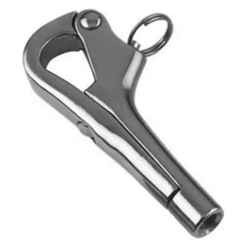 Stainless Steel Threaded Pelican Hook – M8 Size For Guardrails & Gates 1