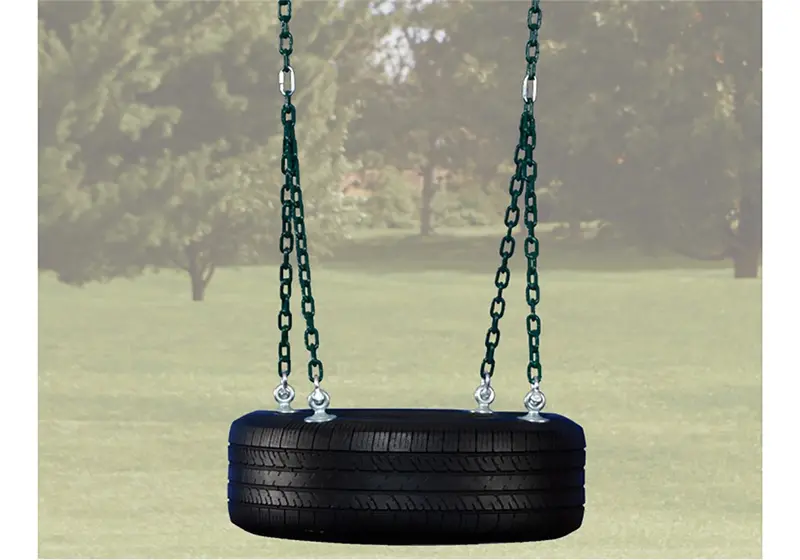 Standard Tire Swing – Designed For 10-Foot Swing Beam Installations 1
