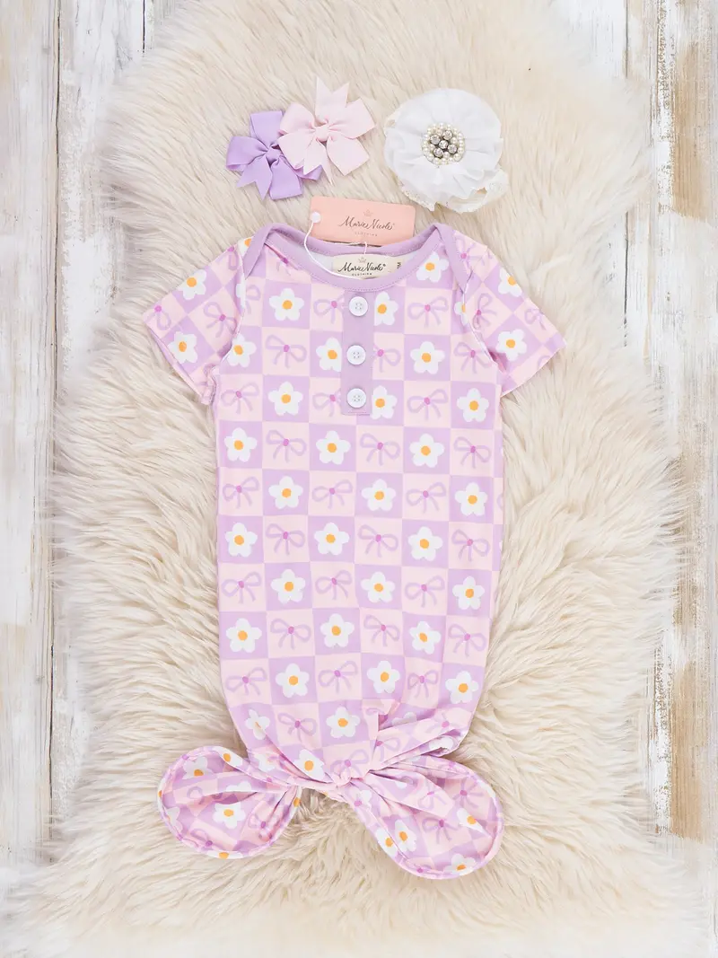 Sweet Bow Blossom Toddler Gown 1
