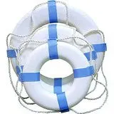 Taylor Made 25-Inch White Decorative Life Ring Buoy 1