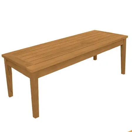 Teak Coffee Table Restoration – Surface Repair And Protective Re-Oiling 1