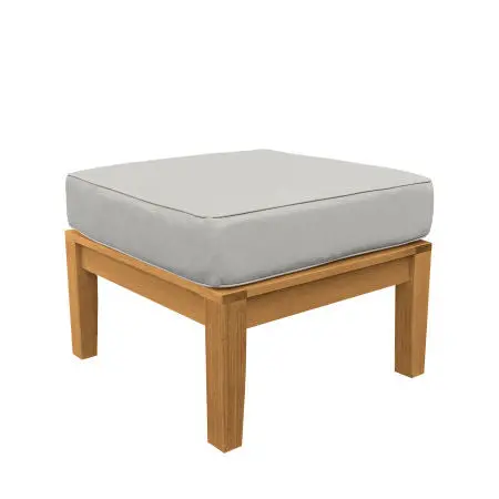 Teak Ottoman Restoration – Custom Sanding, Oil Treatment & Protection 1