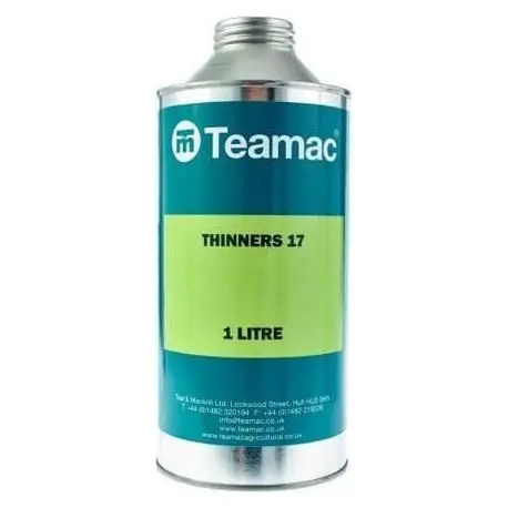 Teamac Thinners No.17 – 1-Litre High-Performance Marine Solvent 1