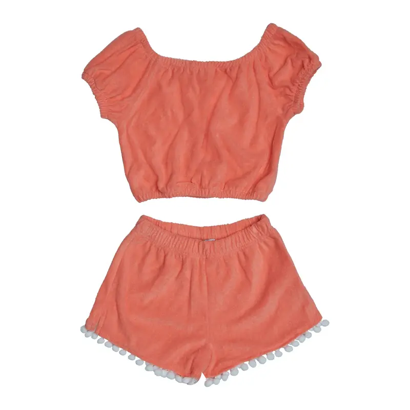 Terry Lounge Set For Girls 1