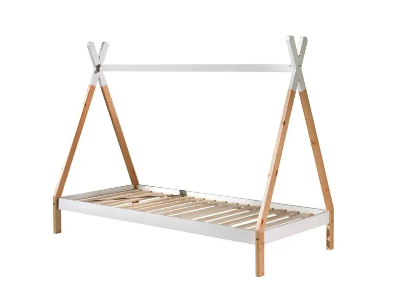 Tipi Lp Wooden Kids Bed – 90X200 Cm Twin-Sized Children'S Bed 1