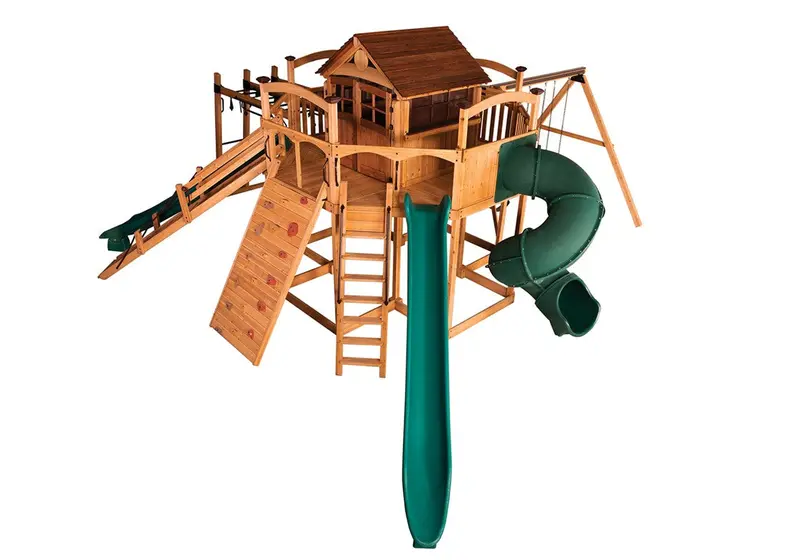 Titan Treehouse Xl Premium 12-Station Swing Set 1