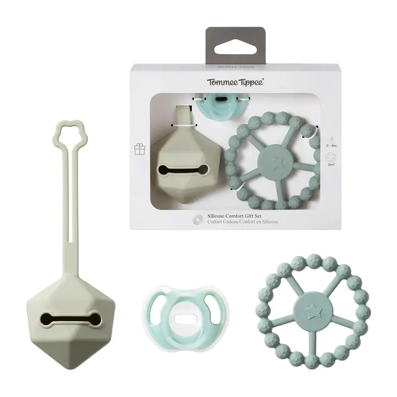 Tommee Tippee Silicone Comfort Soother Gift Set – Calming & Bpa-Free 1