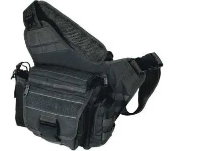 Utg Tactical Messenger Bag – Black, Multi-Functional Design 1