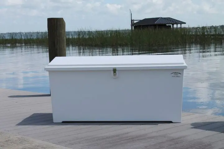 Versatile Fiberglass Dock Box – 51"W × 27"D × 24"H (Cm04-S) 1