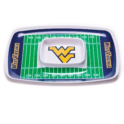 West Virginia Mountaineers Chip And Dip Serving Tray - Fan-Favorite Appetizer Board 1