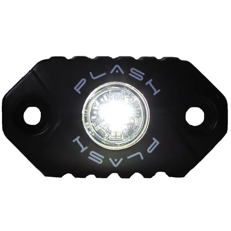 White Rock Light In Matte Black Housing – Crisp, Clean Accent Illumination 2